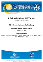 3. Schweinheimer LK-Turnier