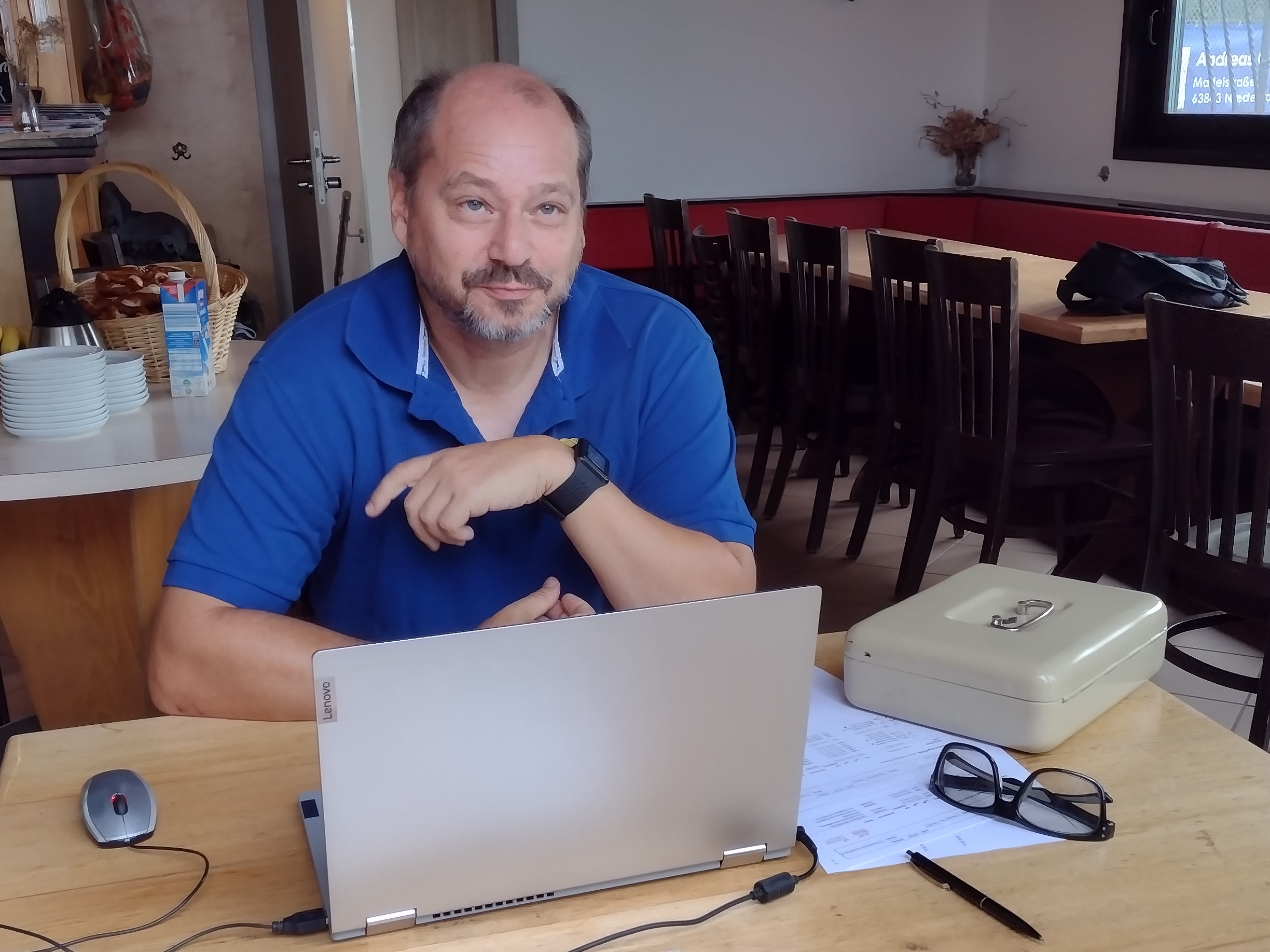 Turnierleiter Markus Schuck